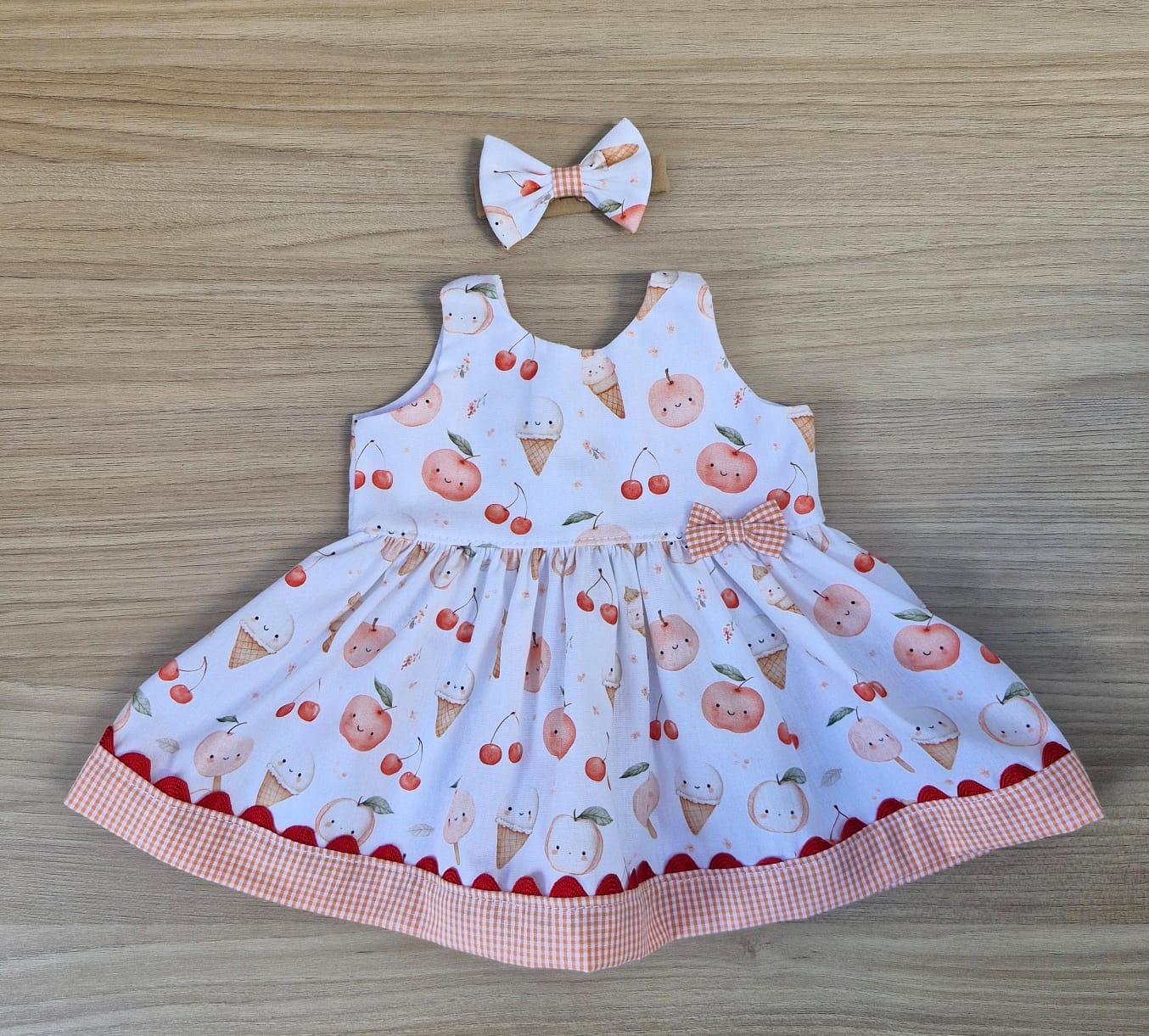 Vestido Bebê Reborn 48cm - Imagem 2