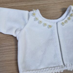 Casaco para Bebê Reborn 36cm