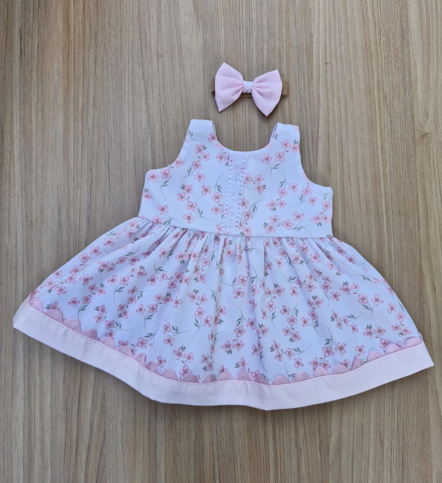 Vestido Bebê Reborn 48cm - Imagem 3
