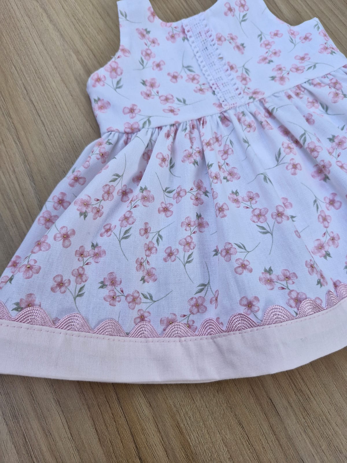 Vestido Bebê Reborn 48cm - Imagem 4