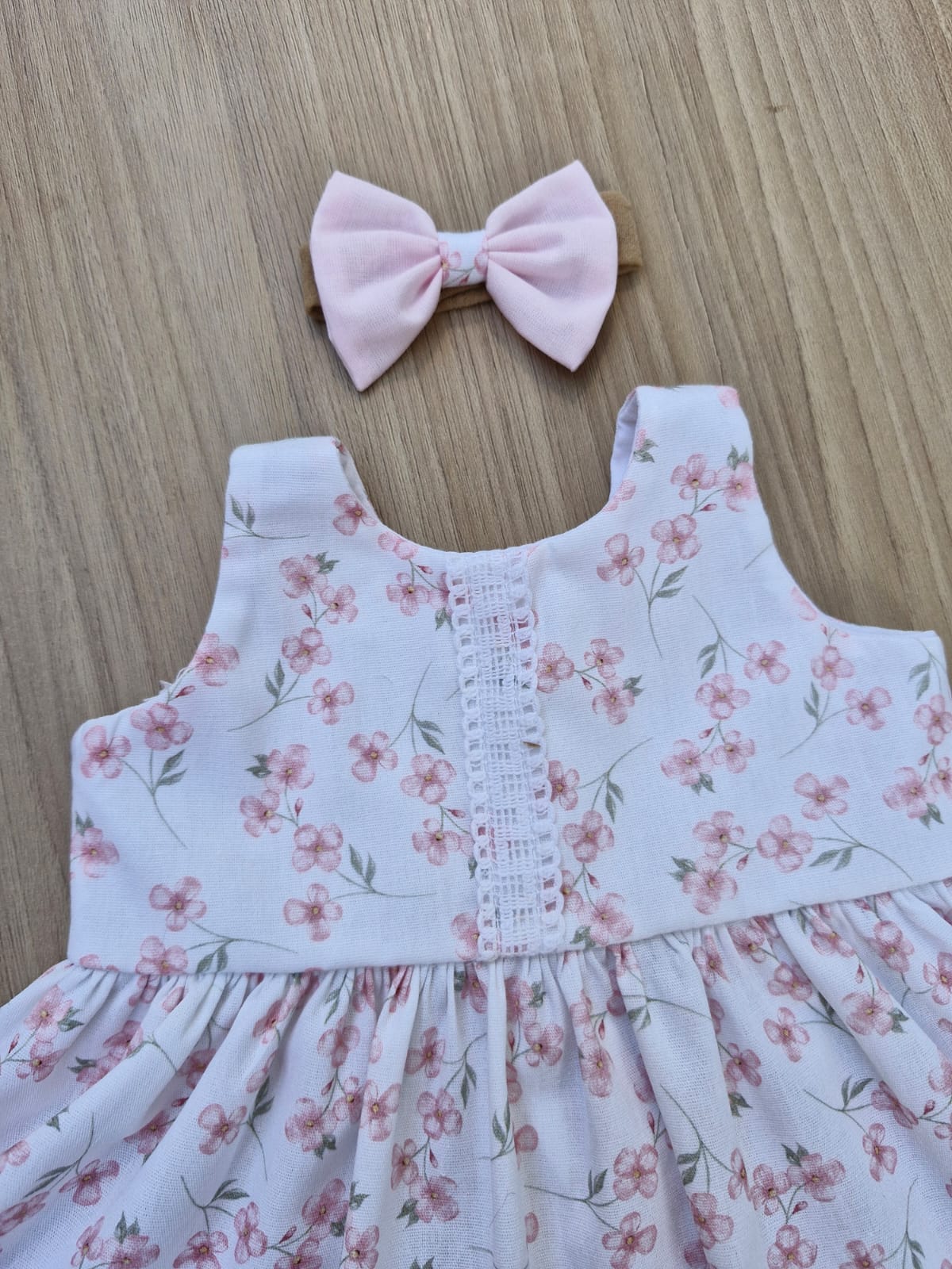 Vestido Bebê Reborn 48cm - Imagem 5