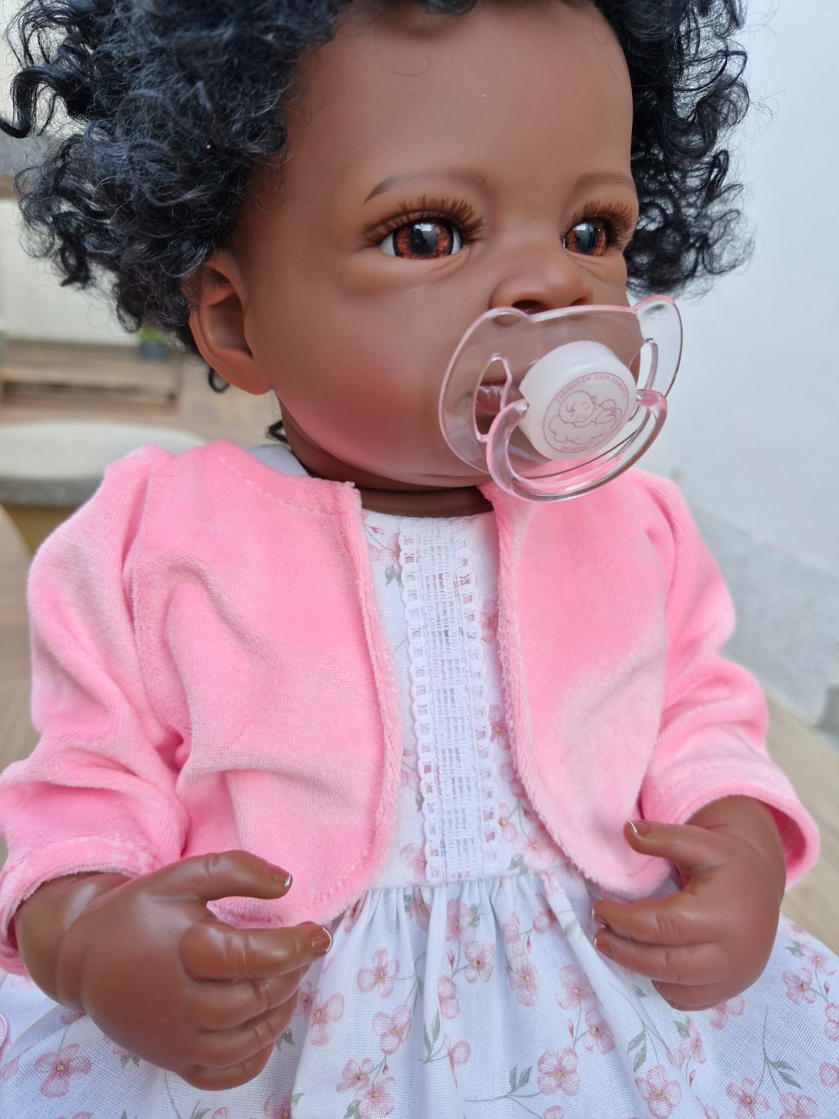 Vestido Bebê Reborn 48cm