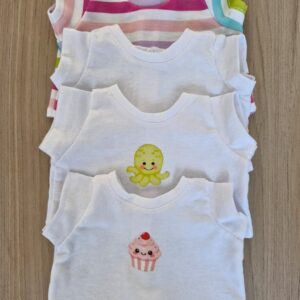 Blusa Bebê Reborn 48cm