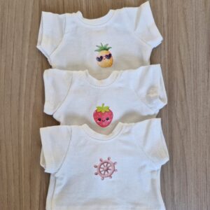Blusa Bebê Reborn 33cm