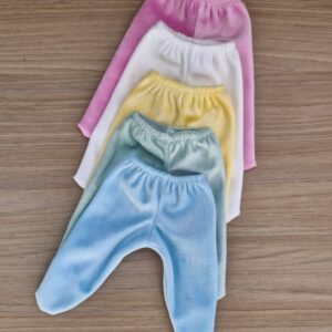 Calça de Plush Bebê Reborn 23cm