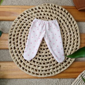 Calça de Malha Bebê Reborn 23cm