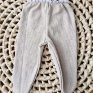 Calça de Malha Bebê Reborn 30cm