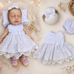 Vestido Bebê Reborn 30 / 33cm