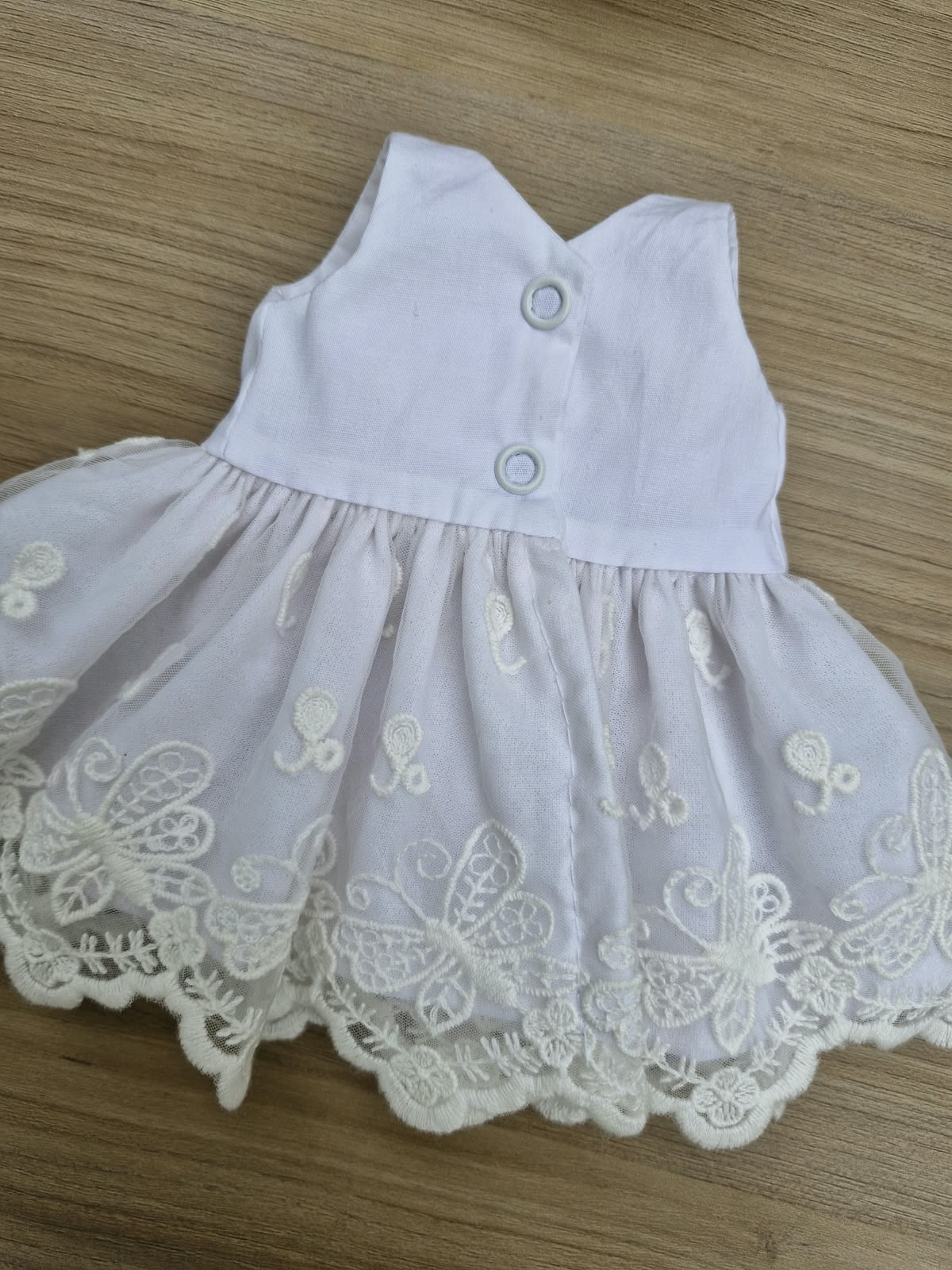 Vestido Bebê Reborn 30 / 33cm - Imagem 6