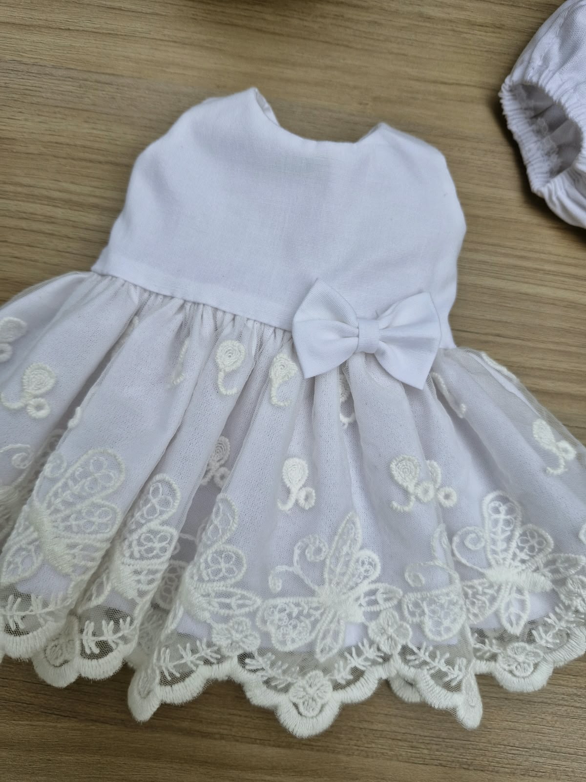 Vestido Bebê Reborn 30 / 33cm - Imagem 5